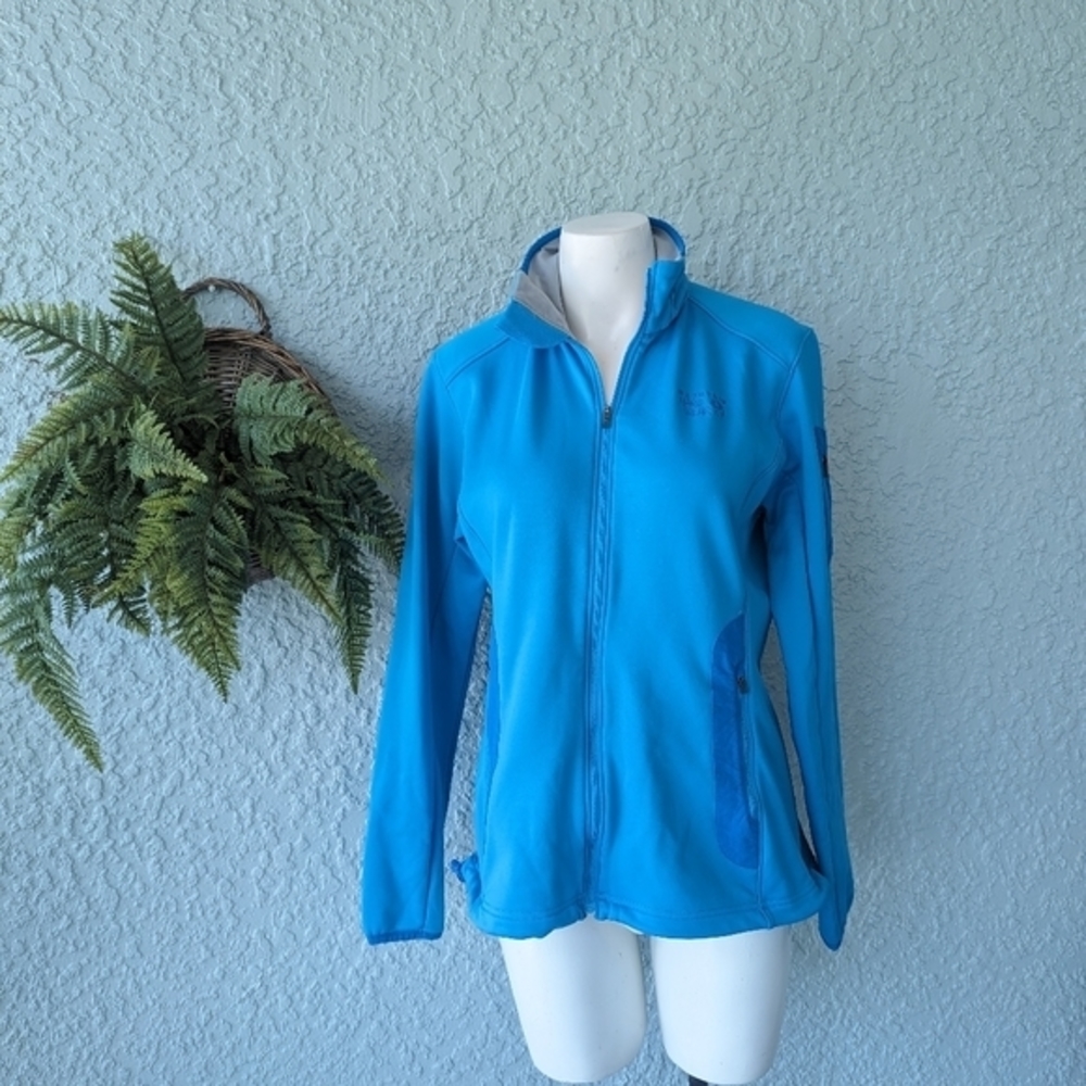 Mountain hardware full zip jacket blue size m
